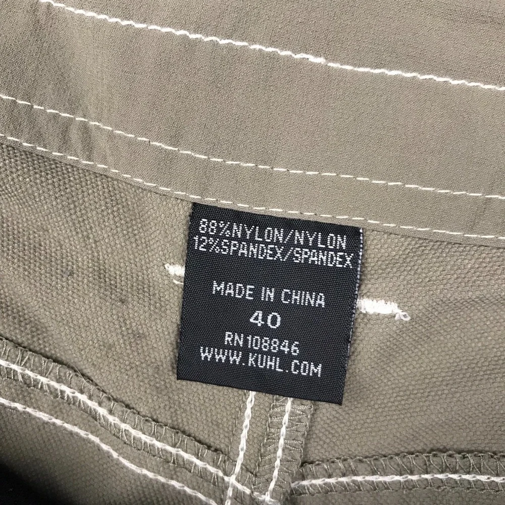 KUHL Renegade Shorts Mens 40 Khaki 10